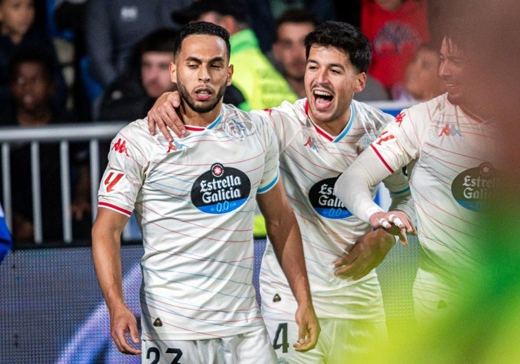 Anuar lidera la rebelión del Pucela en Vitoria